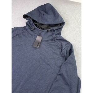 UNRL Crossover Hoodie Men's XXL Heather Navy Performance Sports Pullover Pockets